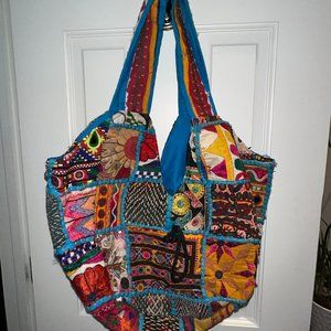 Boho fabric bag